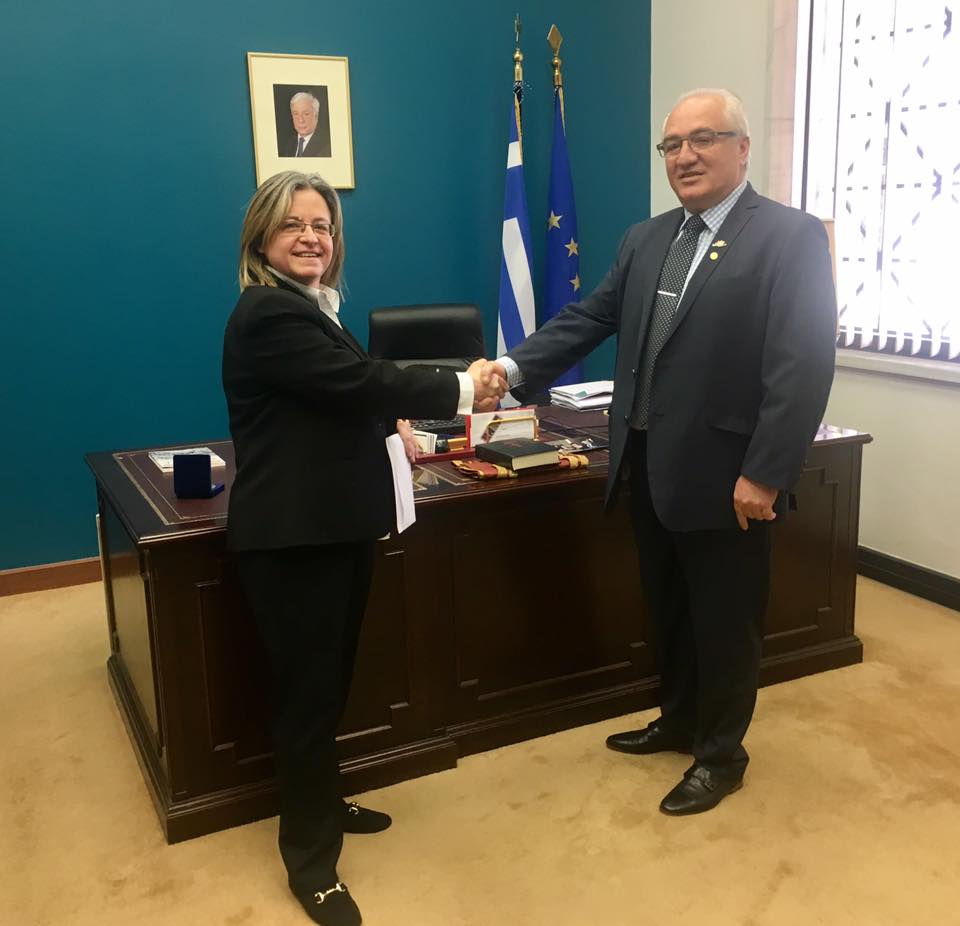 Official appointment of Mr. Georgios Neonakis as the Honorary Consul of Greece in Wellington, New Zealand.